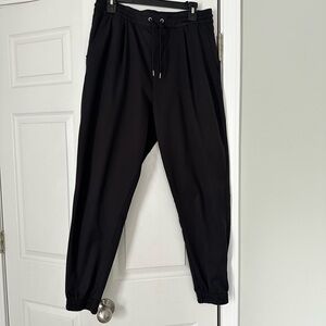 The North Face Black Jogger Sweatpants with Elastic Cuffs